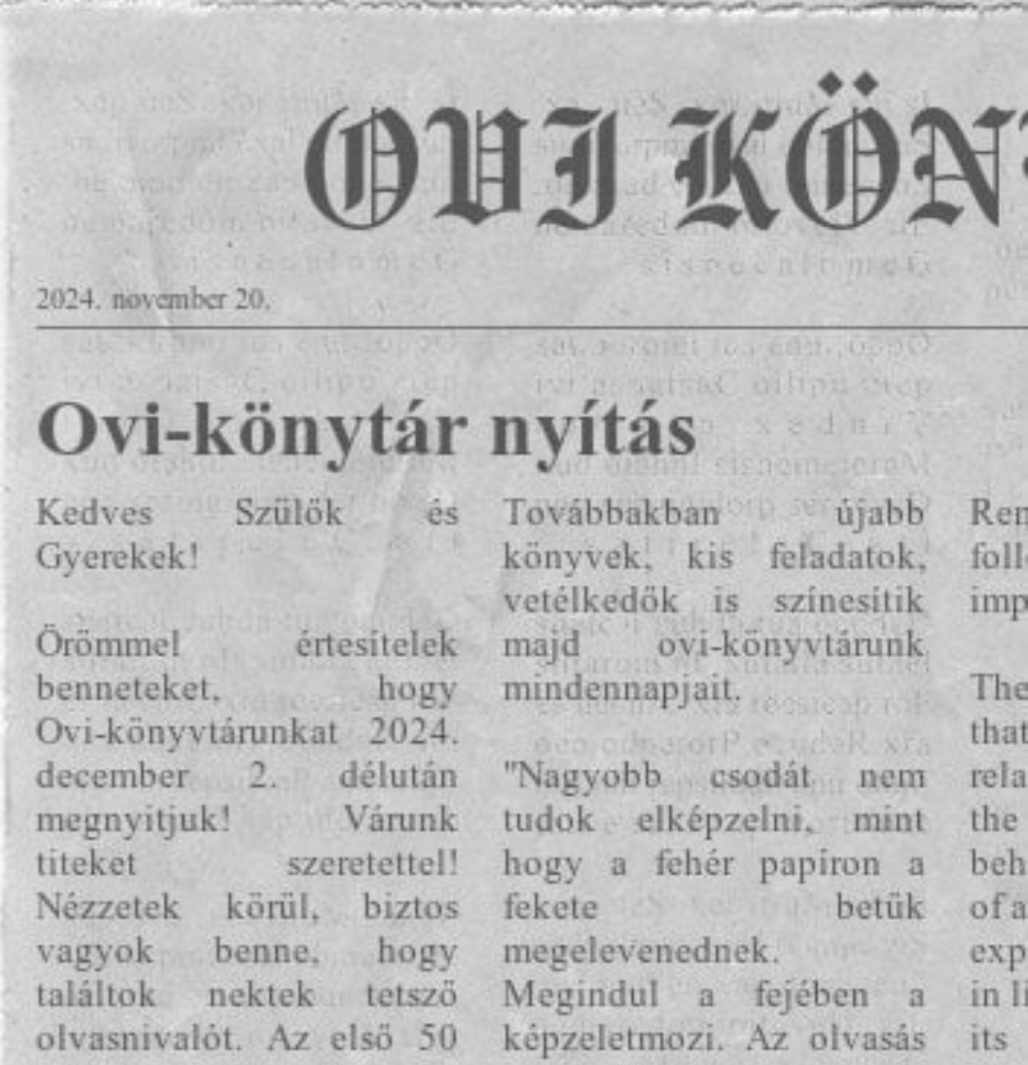 Ovi - könyvtár