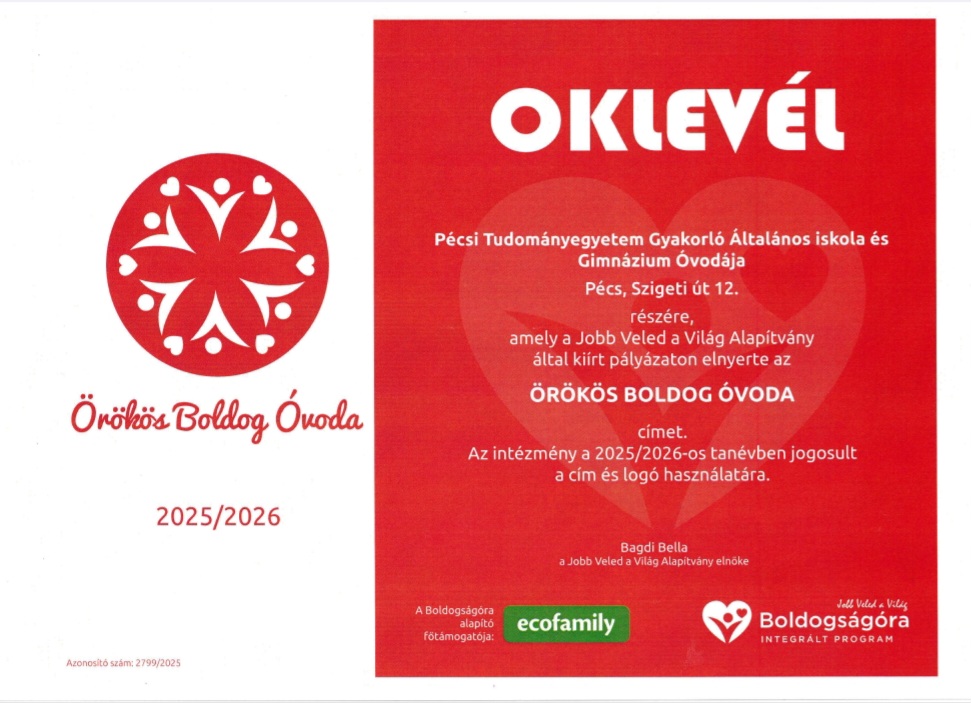 Örökös Boldog Óvoda